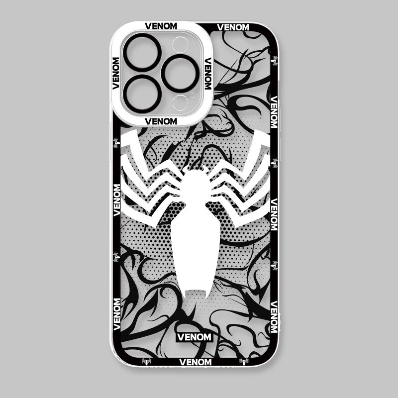 Marvel Spider Man Venom Soft Silicone Phone Case For iPhone