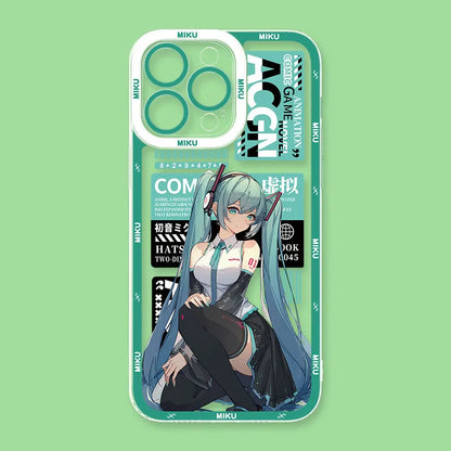 Kawaii Hatsune Miku iPhone Case