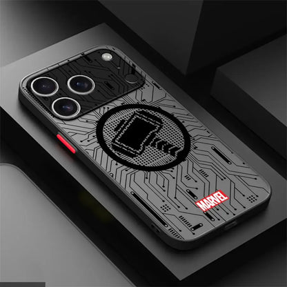 Case For iPhone Back Phone Cover Marvel Spider Man Logo