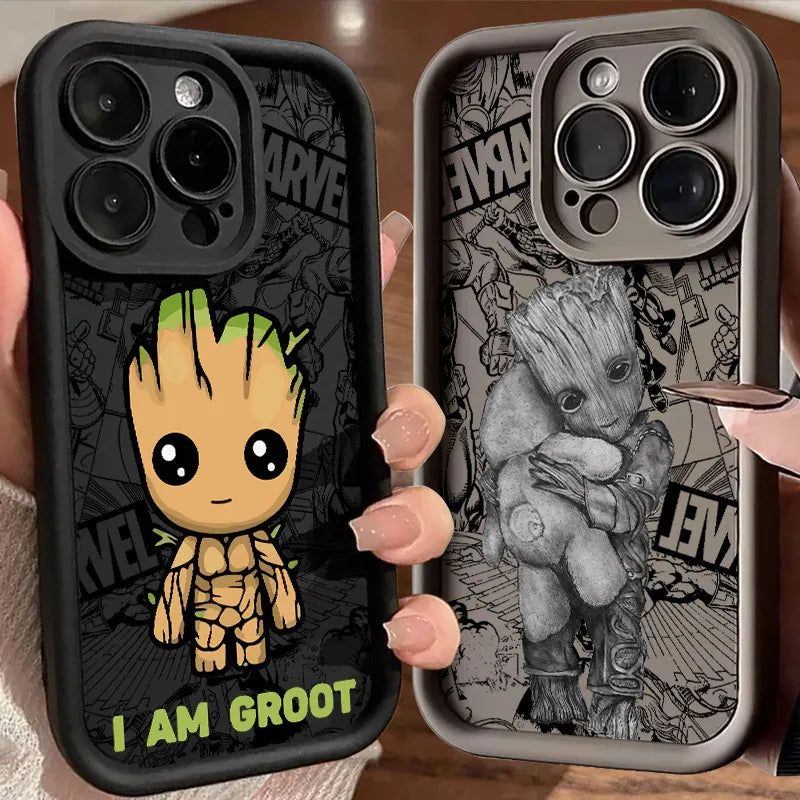Cool Anime Groot Maronevel Phone Case For iPh