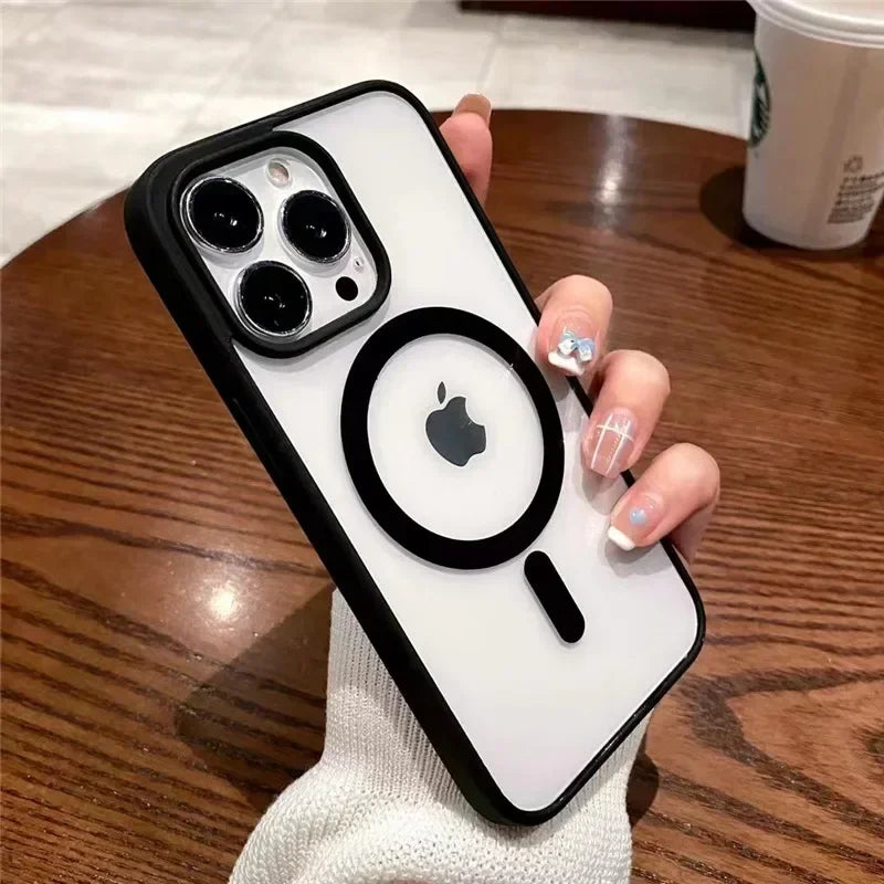 For Magsafe Magnetic Wireless Charging Case For iPhone