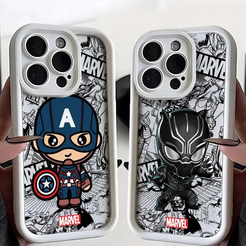 Marvel Captain America Black Panther Phone Case