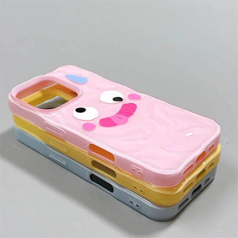 Funny Expression Graffiti Compatible Phone Case