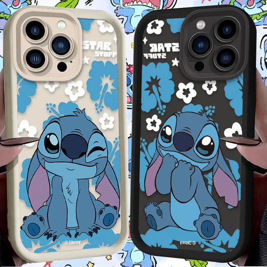 Cartoon Animation Stitch Phone Case For iPhone