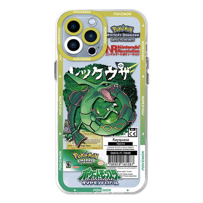Anime Pokemon iPhone Case with Clear Protective Cover