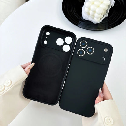 For Magsafe Original Liquid Soft Silicone Phone Case For iPhone Magnetic Wireless Cases Cover