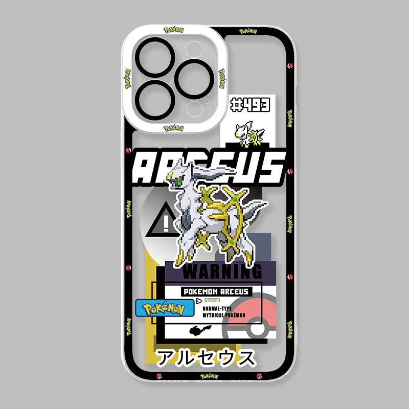 Anime Pokemon Cool Mewtwo Phone Case For iPhone