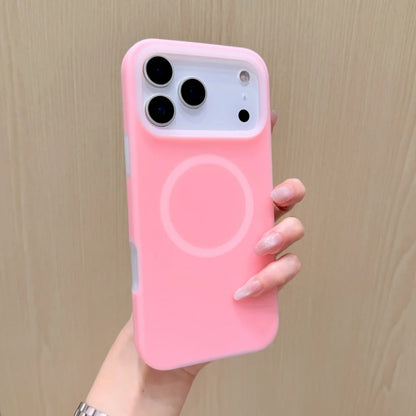 Candy Color MagSafe Liquid Silicone iPhone Case