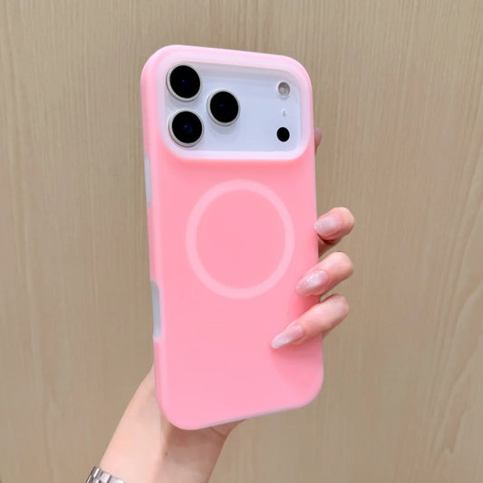 Candy Color MagSafe Liquid Silicone iPhone Case