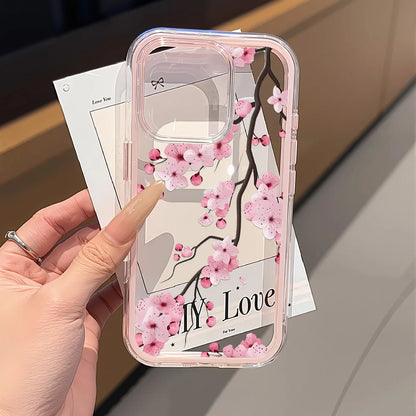 Cute Pink Flower Phone Case For iPhone