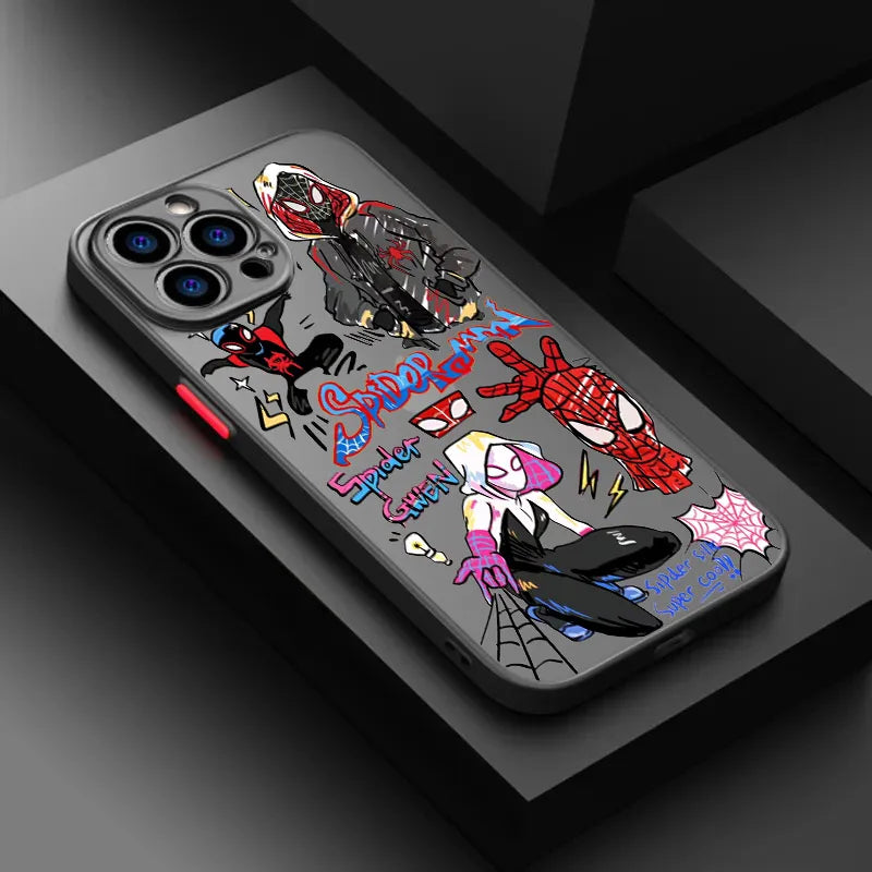Marvel Spider Man Miles Morales Phone Case For iPhone
