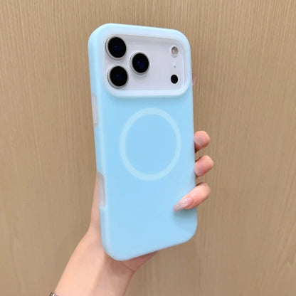 Candy Color MagSafe Liquid Silicone iPhone Case