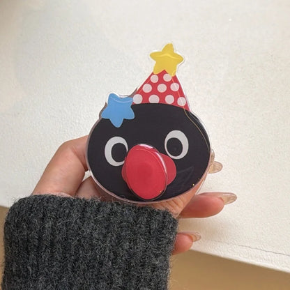 Kawaii Cartoon Penguin Magnetic Bracket Phone Case For iPhone