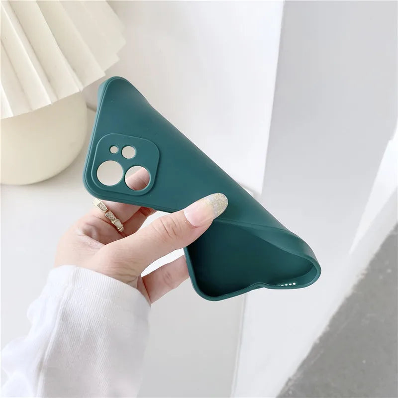 Ultra Thin Shockproof Silicone Phone Case For iPhone