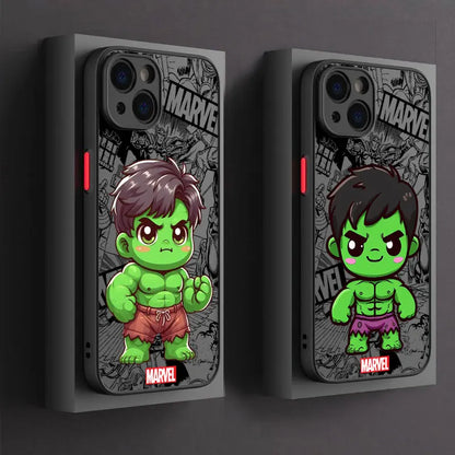 Marvel The Hulk Cartoon Phone Case For iPhone