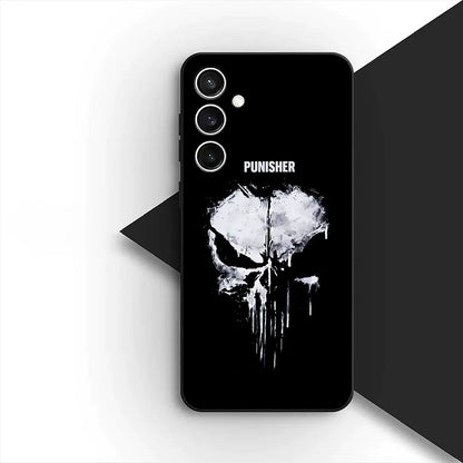 Cover For Apple iPhone The Punisher Marvel Skull