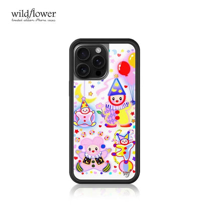 Wildflower Clown Around Cute Phone Case For iPhone