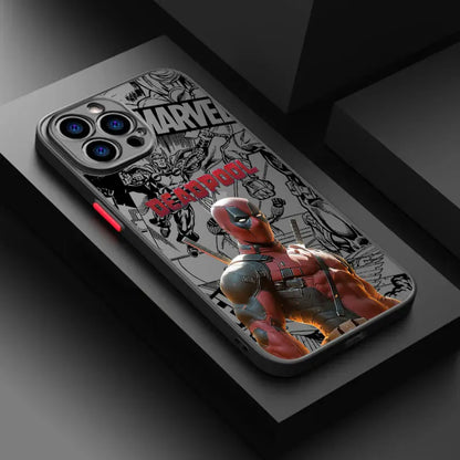 Deadpool Marvel Cool Phone Case For iPhone