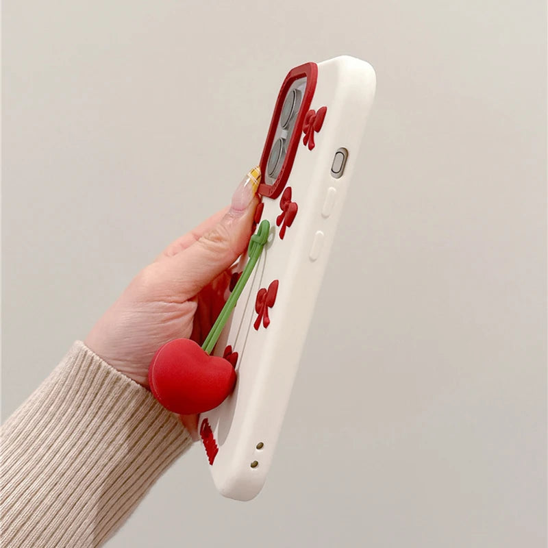 Cherry Soft Silicone Phone Case