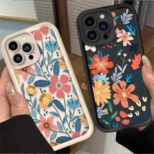 Art Colorful Flower Phone Case