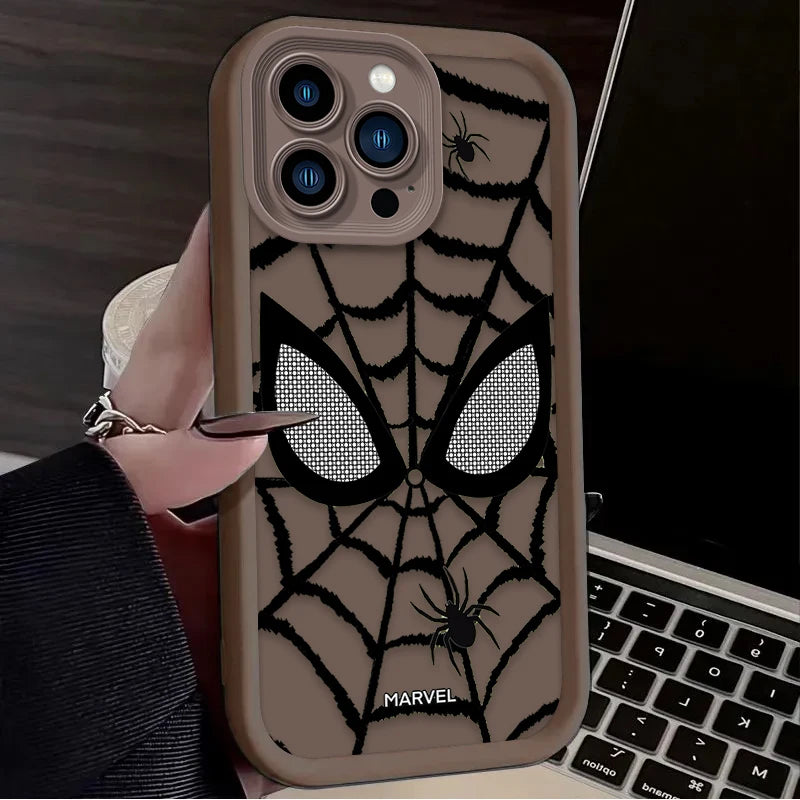 Marvel Spider Man Pattern Case For iPhone