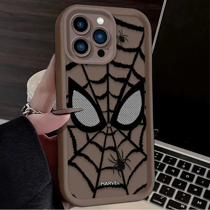 Marvel Spider Man Pattern Case For iPhone