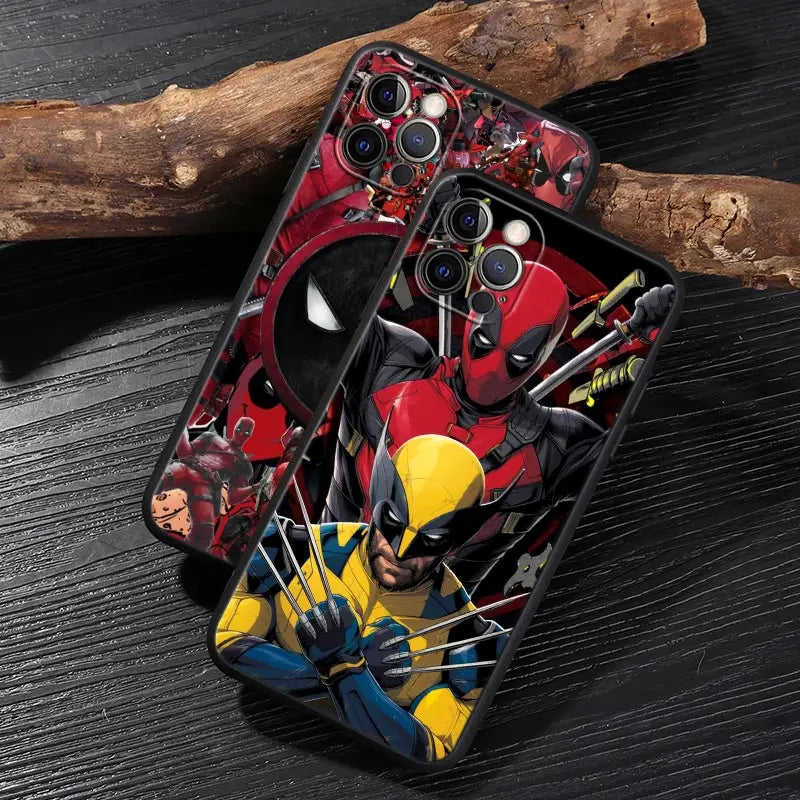 Marvel Comics Deadpool And Wolverine Case For iPhone