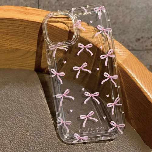 Heart Bow Phone Case For iPhone