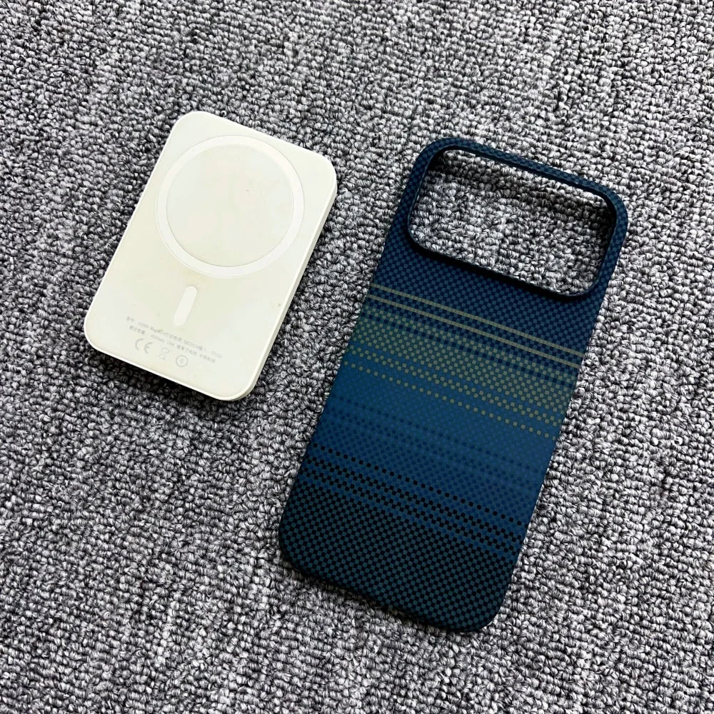 Wireless Charging Ultra Slim Carbon Fibre Case For iPhone