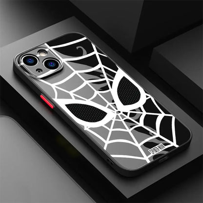 Marvel Hero Spider Man Funda Back Phone Cover Case For iPhone