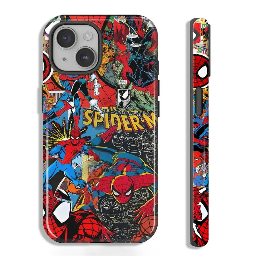 Marvel Comics Spiderman Phone Case For Apple iPhone