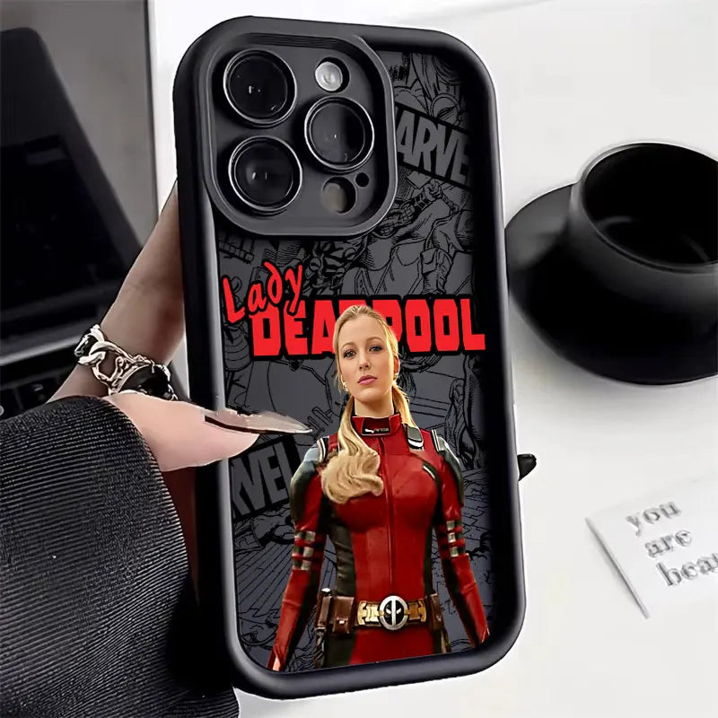 Ladypool Lady Deadpool Marvel Case For Apple iPhone
