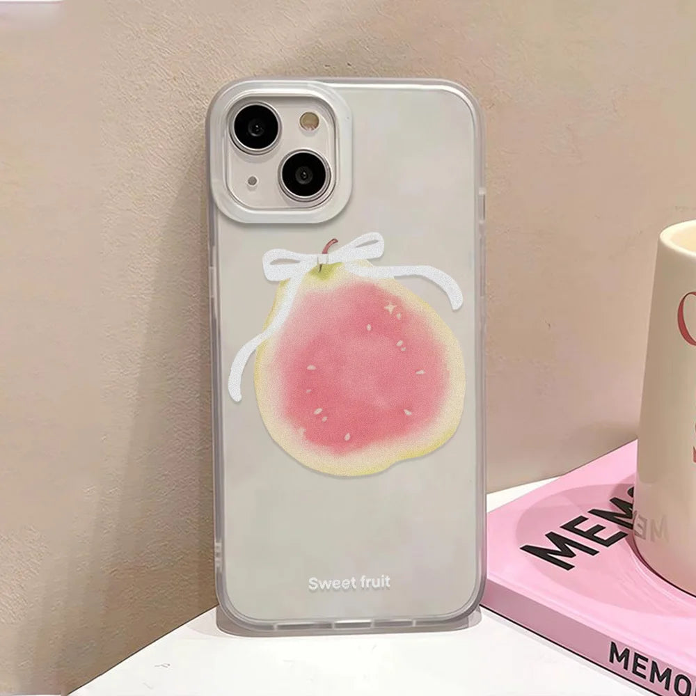 Flower Clear Phone Case For iPhone Case iPhone