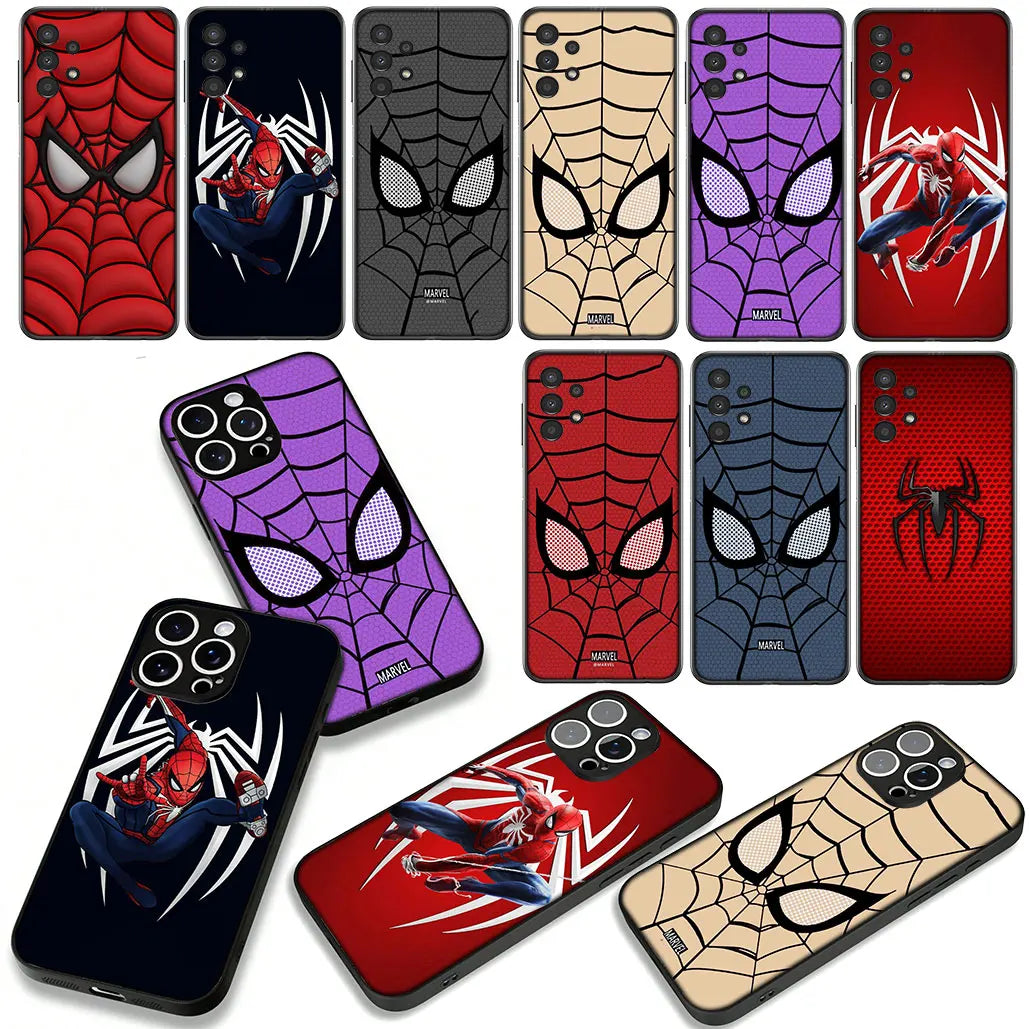Spider Marvel Man Spiderman Cover Phone Case For Apple iPhone