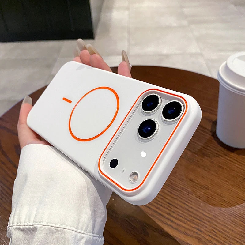 Leather Aromatherapy MagSafe Armor Case For iPhone