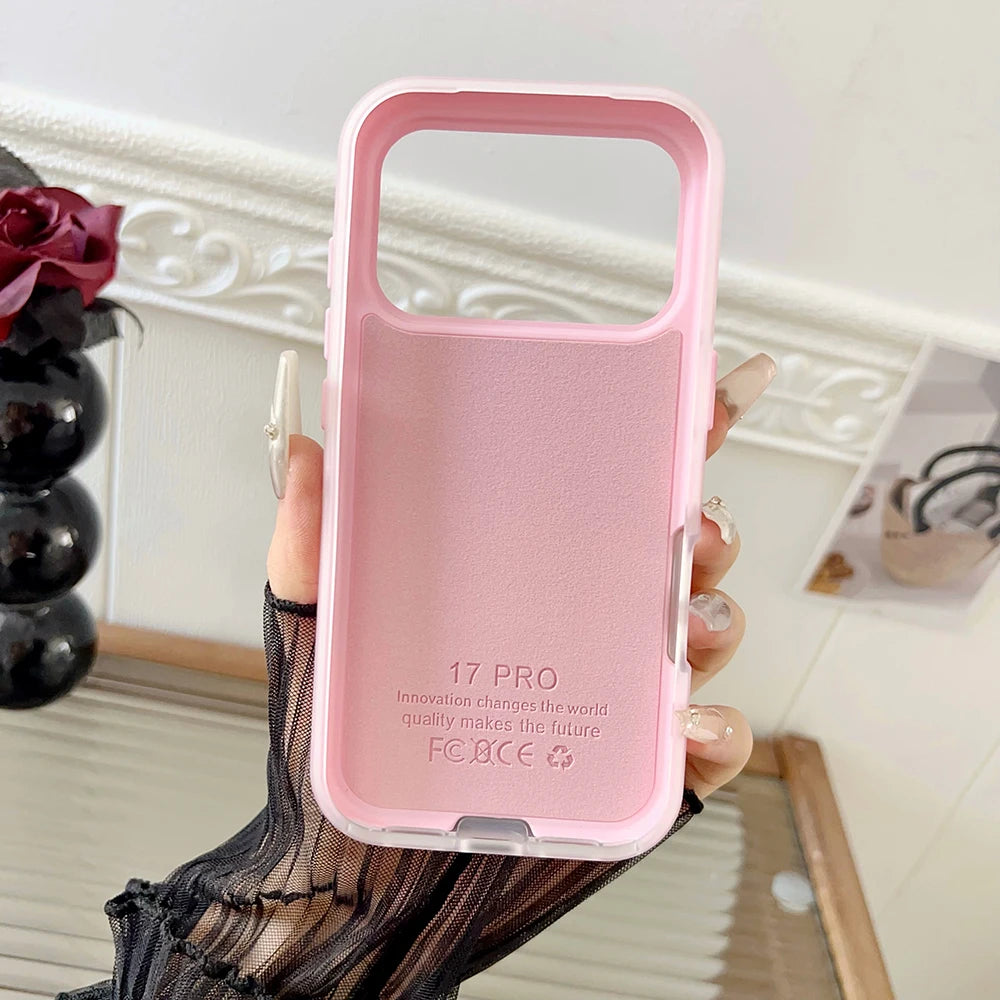 Shockproof Silicone iPhone Case with Card Slot