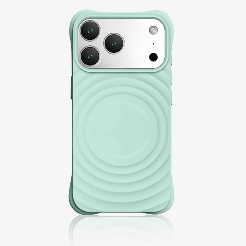 Shockproof Water Ripple Magnet Case For iPhone