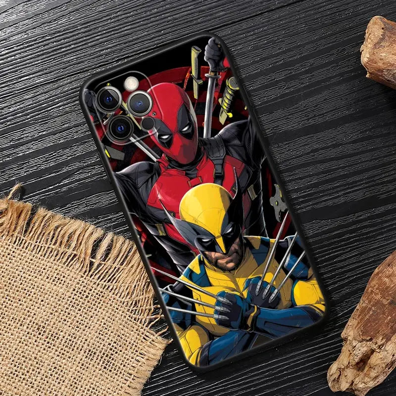 Marvel Comics Deadpool And Wolverine Case For iPhone