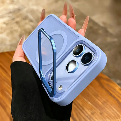 For Magsafe Matte Translucent Phone Case For iPhone