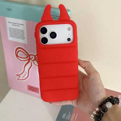 Love Heart Wing Soft Silicone Case For iPhone