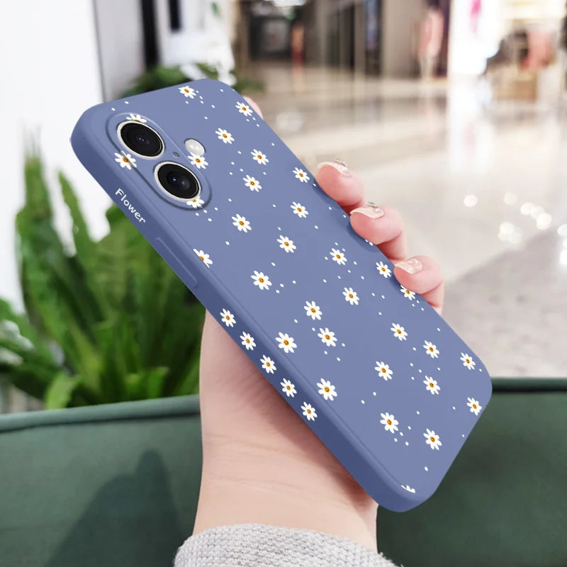 Floral Daisies Phone Case For iPhone