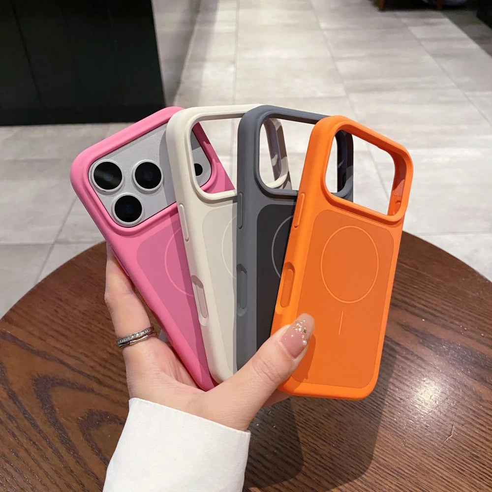 Double Layer Luxury For Magsafe Phone Case For iPhone