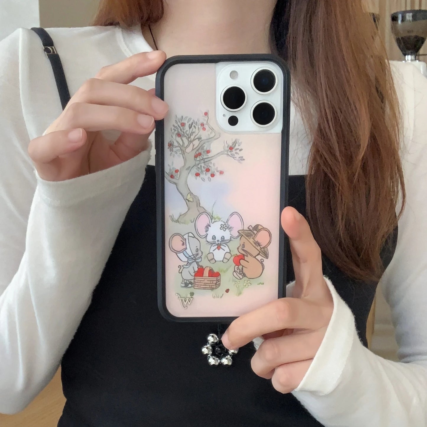 Wildflower Strawberry Flower Phone Case