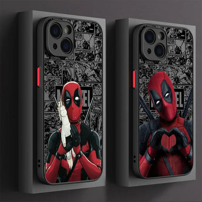 Marvel Funny Deadpool Case For iPhone
