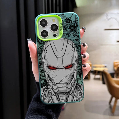 New Plating Phone Case For Marvel Hero Iron Man iPhone