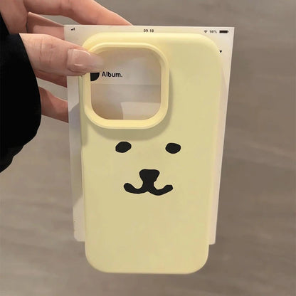 Simple Cute Bear Compatible Phone Case