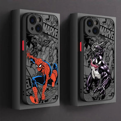Cool Marvel Spider Man Venom Phone Case For iPhone