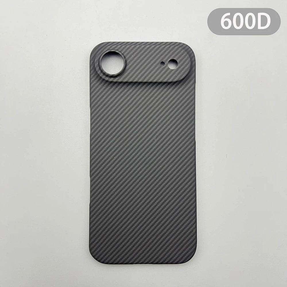 For iPhone Air Phone Case Kevlar Aramid Fiber Hard Shell Carbon