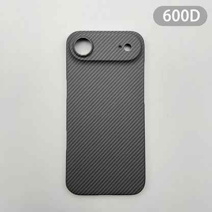 For iPhone Air Phone Case Kevlar Aramid Fiber Hard Shell Carbon