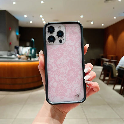 Wildflower Red Roses Phone Case For iPhone